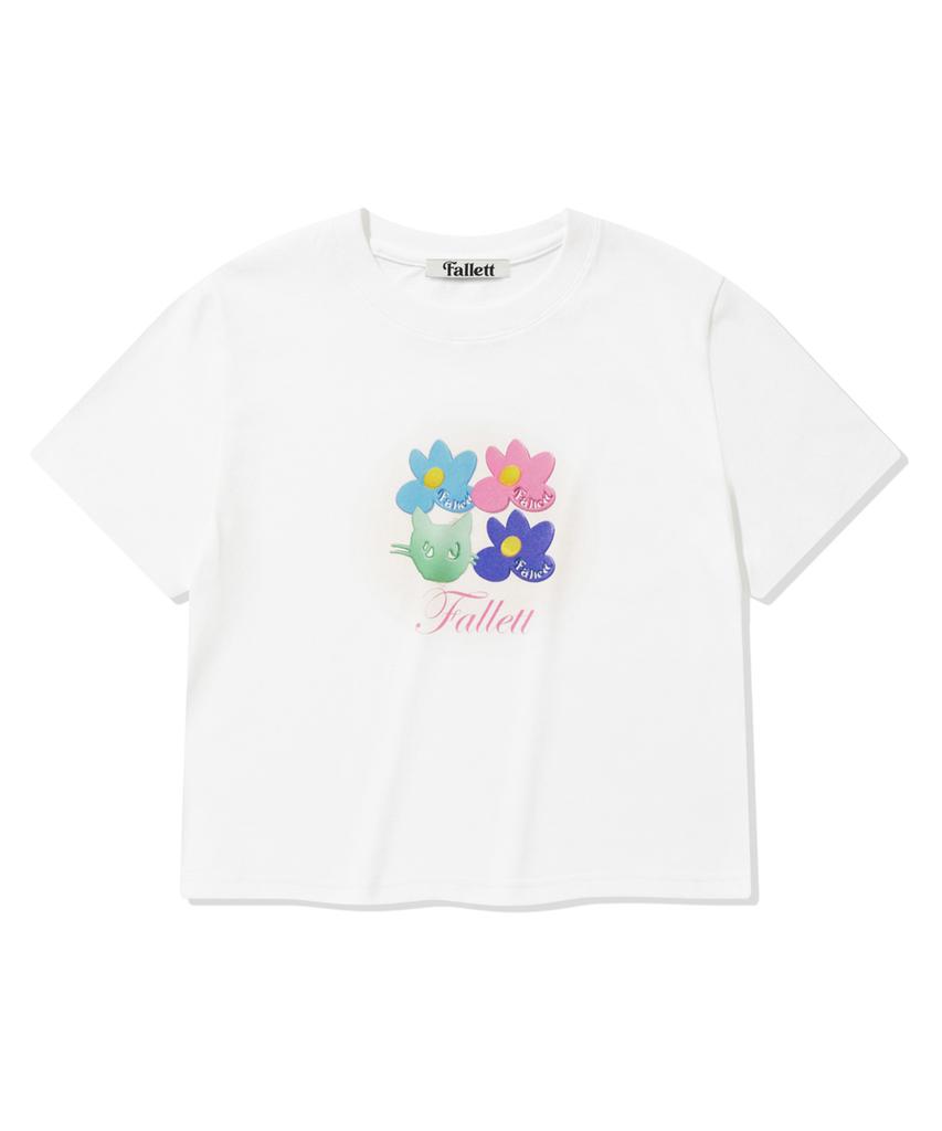 FALLETT [Fallett X Sumok] Objet Short Sleeve T-Shirt White