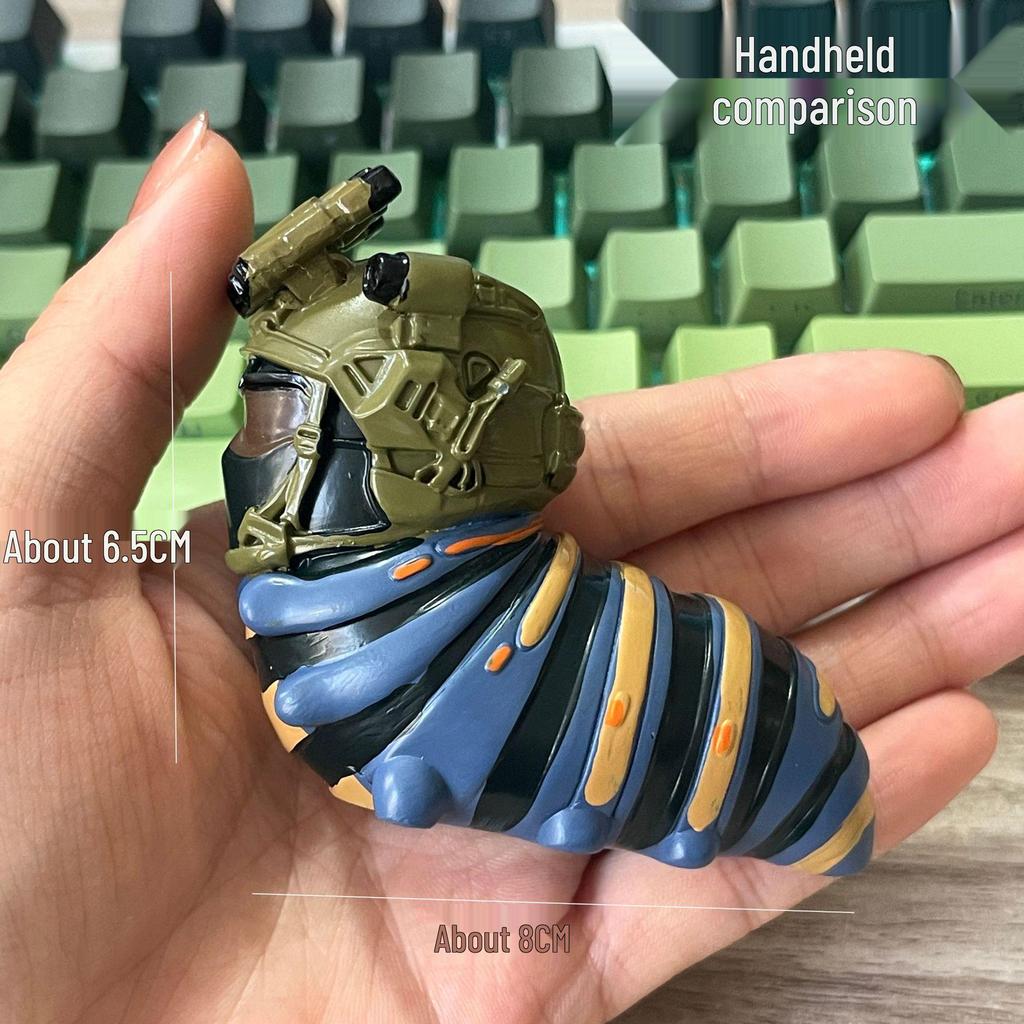 Delta Wei Figurine: Creative Insect Model Collection - Fan Art Resin Car Ornament