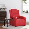 VidaXL Reclining Massage Armchair Red Faux Leather 371787