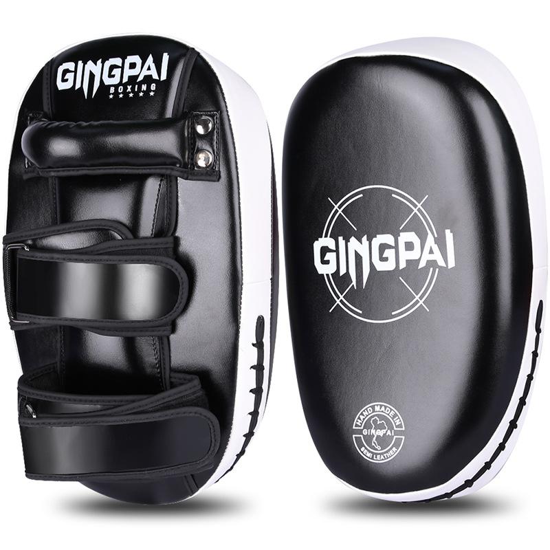 Суперволоконная кожа, маленькая ручная мишень, скоростная мишень, тренировочная дуговая мишень, защита для тайского бокса, саньда, тхэквондо, спарринга