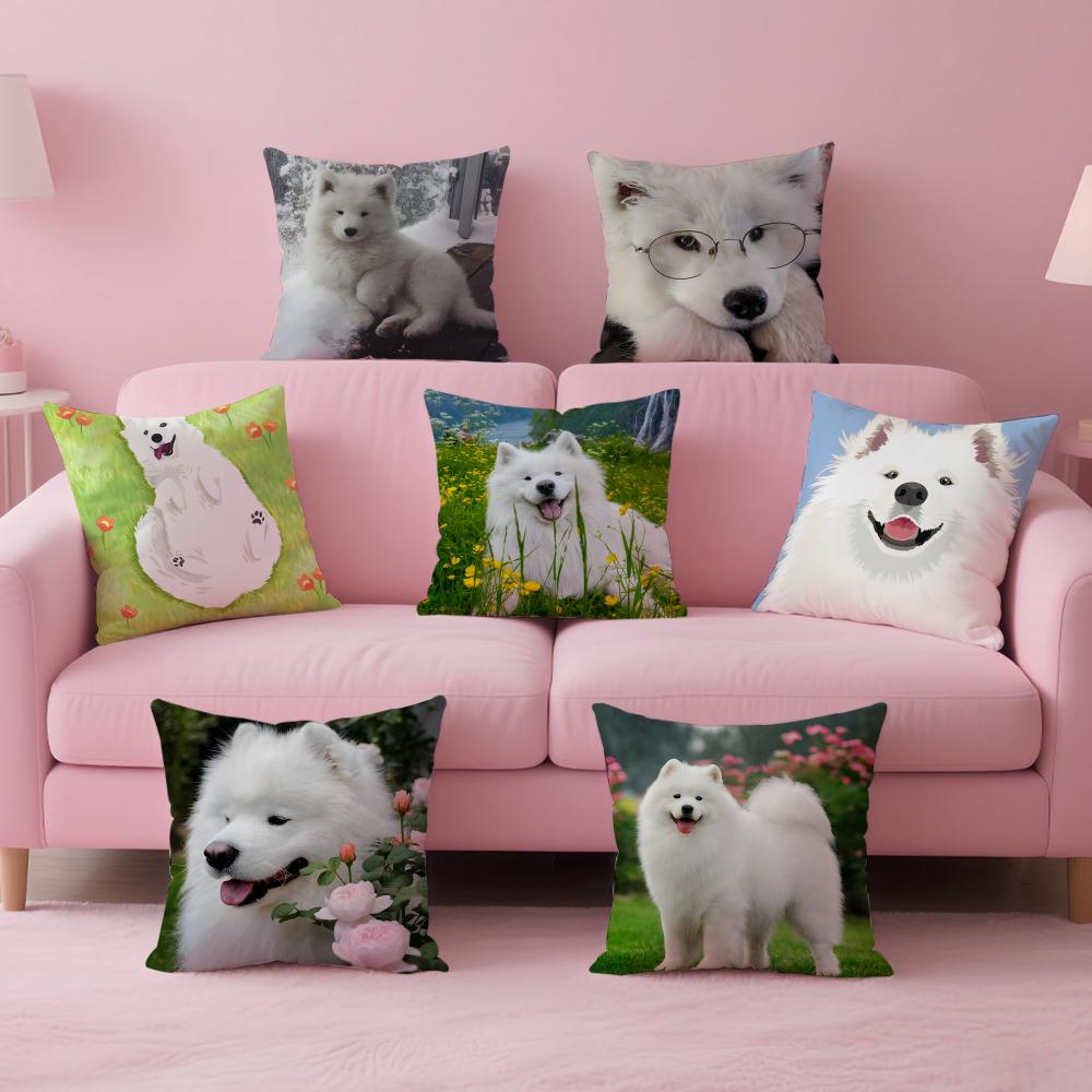 NICE CUTE Labrador Retriever dog Cushion Cover Pillow Case Soft Friendly Fabric Concealed Zipper
