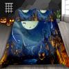 Halloween Duvet Cover Set Thumbedding Halloween Decor Mysterious Forest Bedding Set Double Queen King Size Quilt Cover