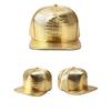 Кепка-бейсболка из ПУ Регулируемая Snapback С прямым козырьком Унисекс Хип-хоп Шляпа Модная Для активного отдыха и спорта