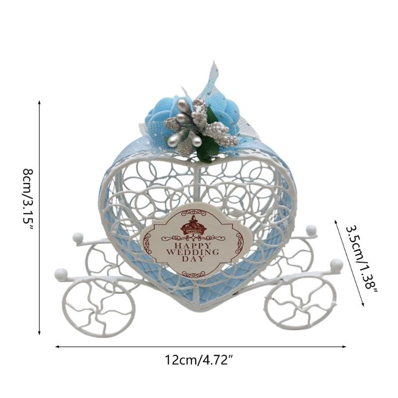 Carriage Style Boxes Candy Container Thank You Gift Boxes Wedding Favor Boxes Chocolate Boxes Bridal Birthday Shower