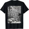 Steampunk Horror Vintage Tarot Pestilence Plague Doctor T-Shirt