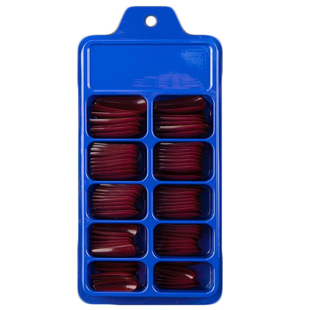 100Pcs/Set Ballerina Acrylic UV Gel False Nail Tips Manicure Coffin Fake Nails Full Cover