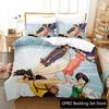 New 3D Print Anime Ranma 12 Comfortable Duvet Quilt Cover Pillowcase Bedding Set Children Bedroom Decoration Home Textile