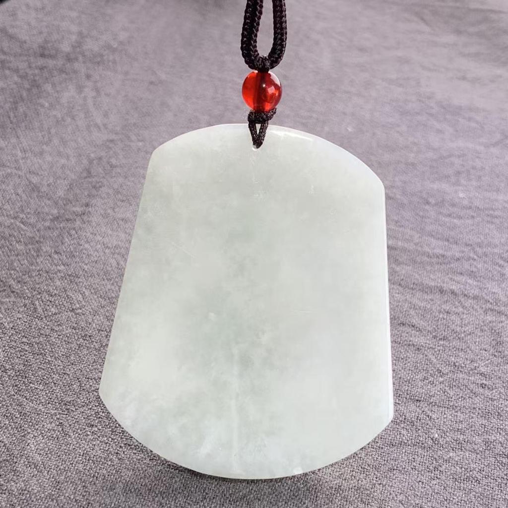 Burma A-Grade Natural Jade Leaf Pi Xiu Pendant