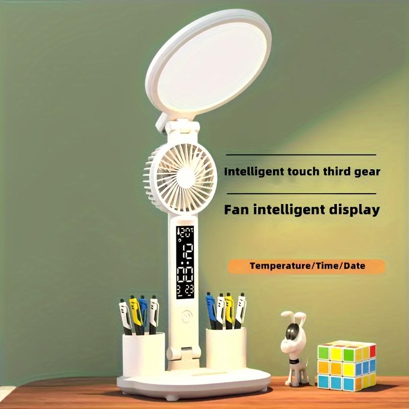 Eye Protection Desk Lamp Led Primary School Student Study Dormitory Charging Reading Desk Folding Smart Touch Bedroom Bed