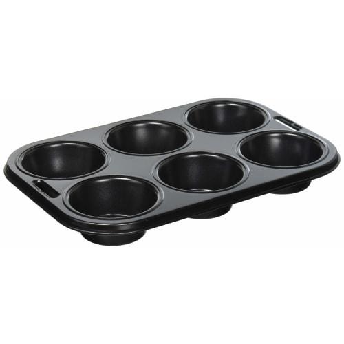 Форма для маффинов Pearl Metal Bake Easy High Clean Coat, 6 ячеек, D-2686