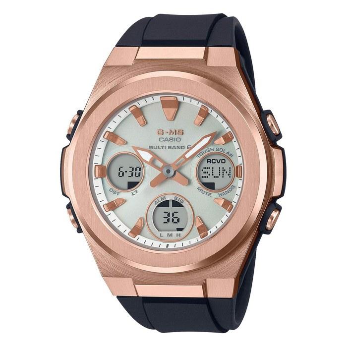 Женские часы Casio Baby-G MSG-W600G-1AJF Черный/Розовое золото
