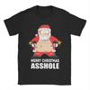 Men Mr Garrison Around The Christmas Tree South-Park T Shirts Pure Cotton Clothes Short Sleeve Crewneck Tees T-Shirts