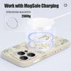 Магнитный Чехол Для Magsafe Для iPhone 17 Pro Max Мультяшный Граффити Печать Туристической Наклейки Мягкий Силиконовый Чехол Для Телефона Для iPhone 16 15 14 13 Pro Max 16e 17e
