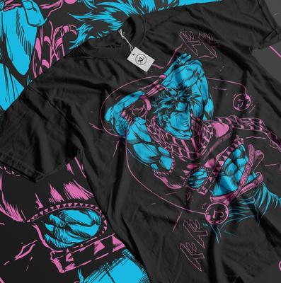 Джозеф Джостар JoJo's Bizarre Adventure Аниме Манга Гиф Унисекс Футболка Все Размеры
