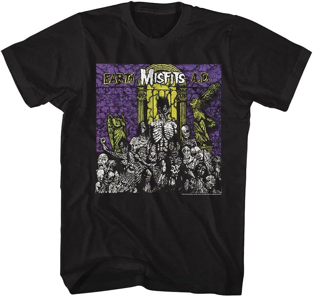 The Misfits Band Rock Hardcore Punk Style Casual TShirt Mens and Womens Luxury Brand Top 2026 New Band