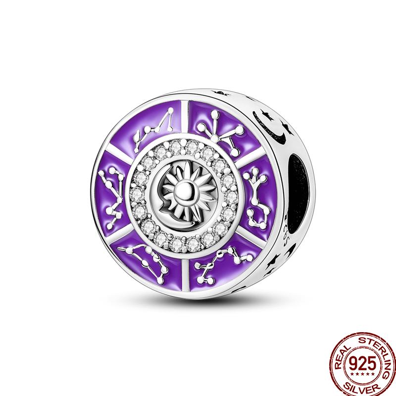 Copper Cross Bible Dove Holy Blessing Demon Eye Shiny Charm Bead Fit Pan Original Bracelet Diy Exquisite