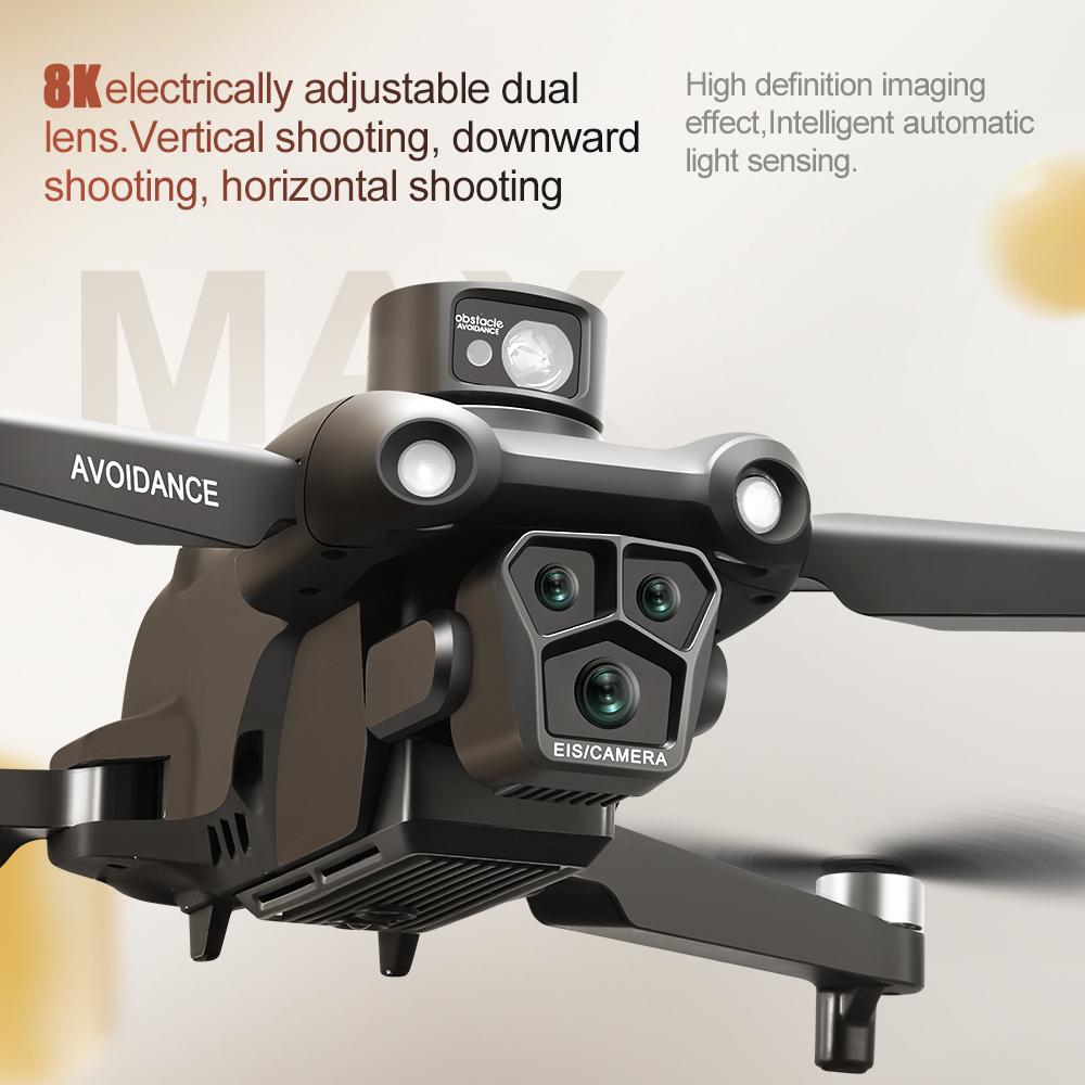 New LYZRC U33 Mini Drone 5G GPS Professional 4K HD Camera Wide Angle Optical Flow Brushless Obstacle Avoidance WIFI FPV Quadcopter Toy