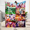 Digital Circus Blanket Soft Warm Cozy Great for Office Chair Picnics Couch Four Seasons Universal Modern Style Best Holiday Gift for Friends Family