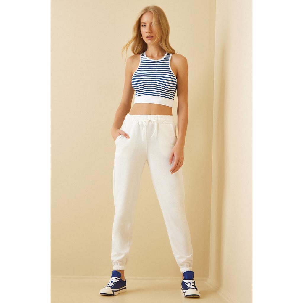 Women's Gray Pocket Sweatpants Cr00327