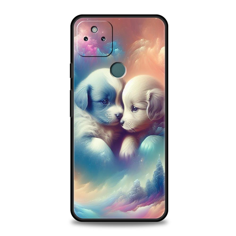 Cute Little Dog Phone Case Cover for Google Pixel 10 9 8 7 6 9A 8A 7A 6A Pro Shockproof Soft TPU 10 Pro XL Shell Fundas Capa Bag