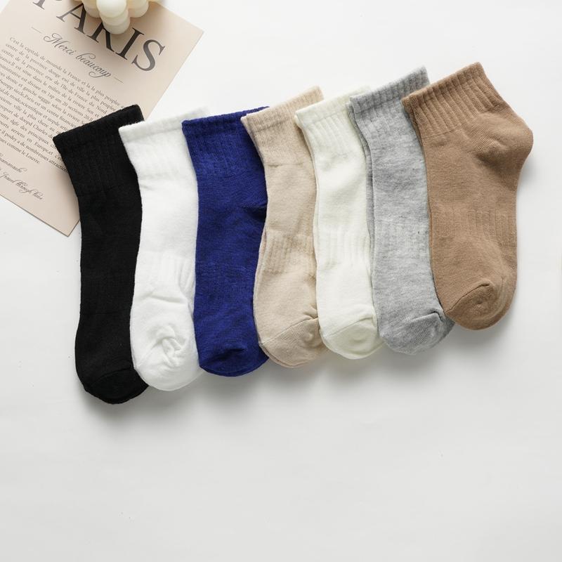 Women Cotton Short Socks Breathable Sports Socks Ankle Socks
