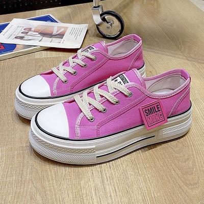 Женская парусиновая обувь, осенние новые туфли на шнуровке, женские спортивные повседневные белые туфли на плоской подошве с низким берцем, белые туфли