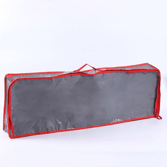 Сумка для хранения рождественской елки с усиленной ручкой, застежкой-молнией, большой вместимости, водонепроницаемый складной органайзер для рождественской елки