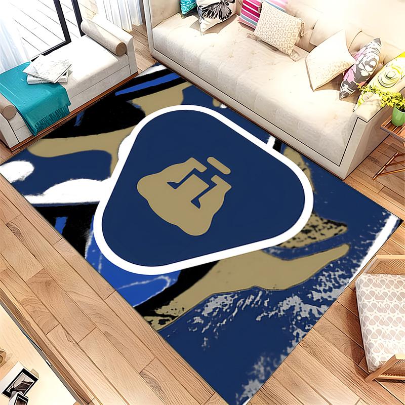 Club Universidad Nacional AC (28) Rug Suitable For Living Rooms Bedrooms Computer Rooms Dining Areas And Placement Under Tables And Chairs Also An Ide