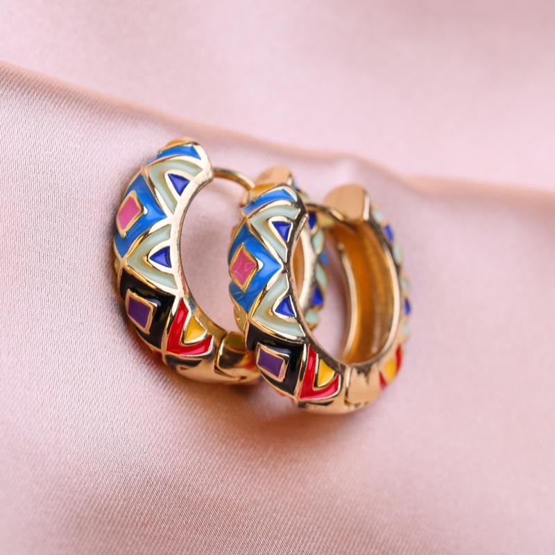KNIKOO Круглые серьги-клипсы для женщин, модные цветочные серьги, ювелирные изделия для подарков на свадьбу