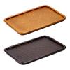 Bamboo Serving Tray Tea Drink Platter Plate Serving Platters Tea Tray for Dining Room Tea Coffee Living Room Party Countertop