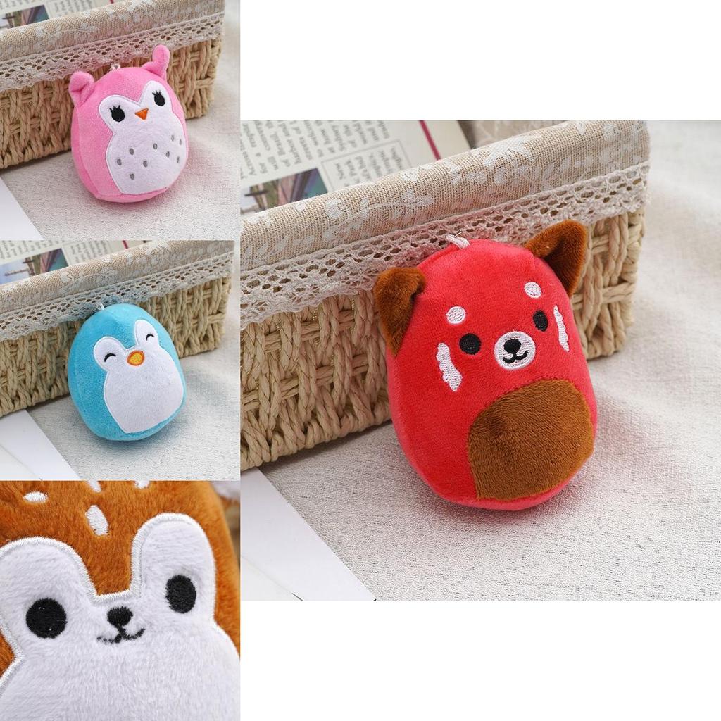 Уютный брелок Squishallow, плюшевая игрушка-мишка для детей в подарок