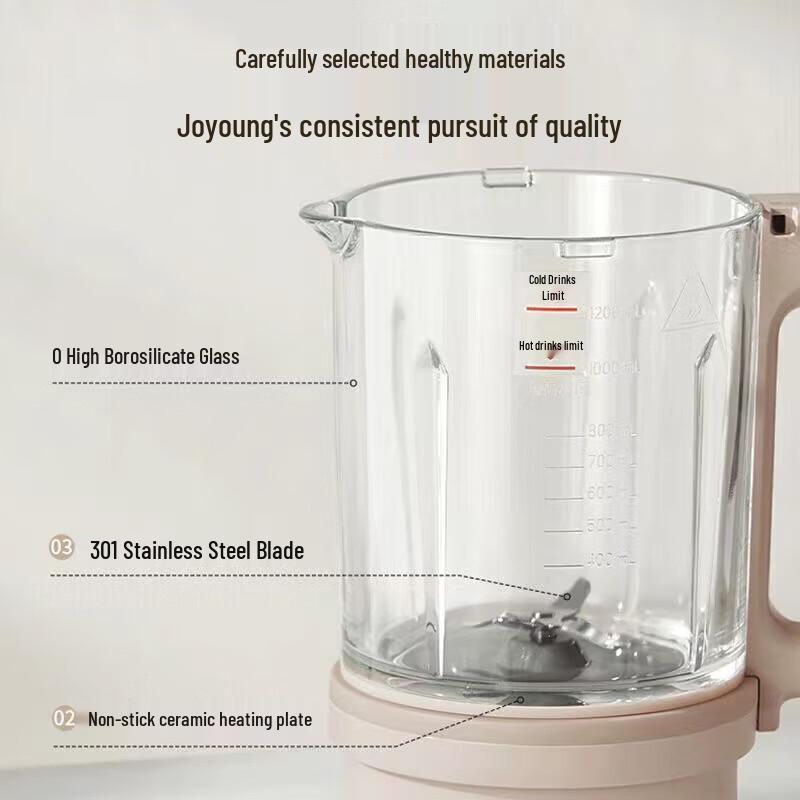 Joyoung Low-Noise Heating Blender & Food Processor CN plug (adapter included)