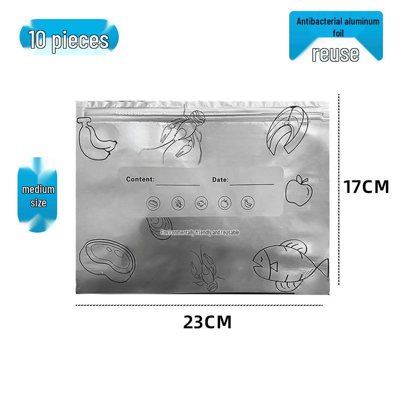 Запечатываемые японские пакеты из титановой фольги для сохранения свежести: Непроницаемый для запахов, пищевой для холодильника/морозильника