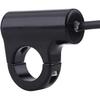 Motorcycle Push Start Button with Horn, Headlight, Brake, Fog Lights - 7/8" (22mm) Automatic Return with Green Light