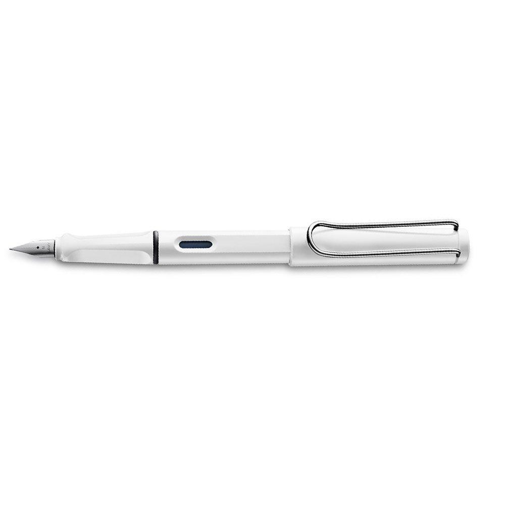 LAMY Safari Fountain Pen F White (L19WHF)