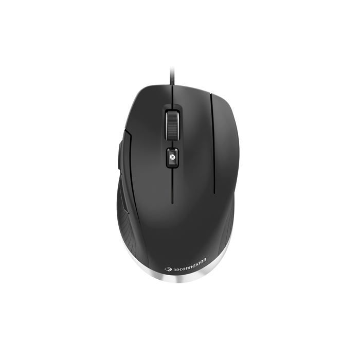 Souris 3DCONNEXION CadMouse Compact - Ergonomique - Optique - 7 Boutons - Filaire - USB
