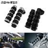 Motorcycle 1''25mm Rubber Handle Bar Throttle Assist Bar Ends Non-slip Hand Grips For Yamaha For Vulcan For Honda For Harley