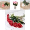 Premium Simulation Rose Flower For Home Styling And Photography Studio Props