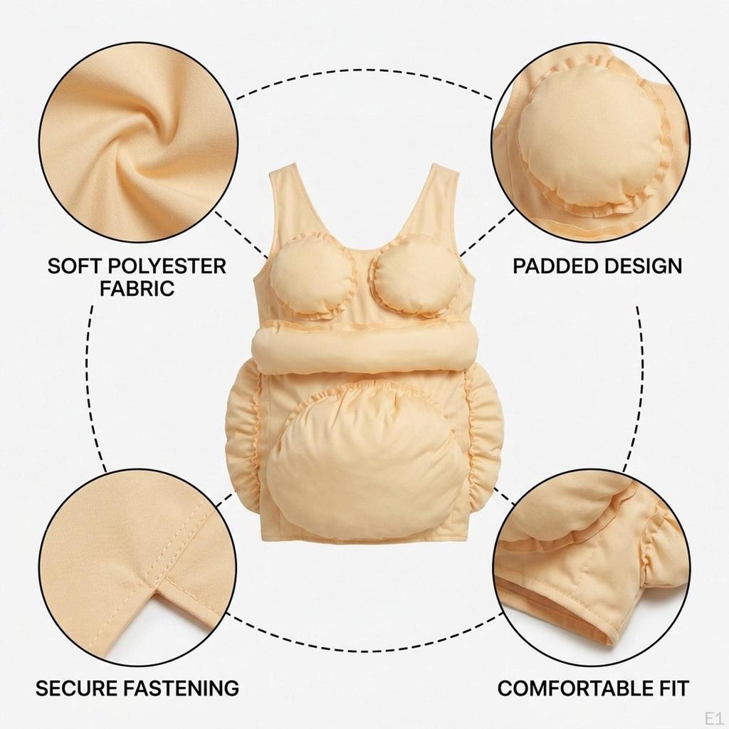 Suit Old Lady Costume Compact Dress up Accessory for Stage Performances