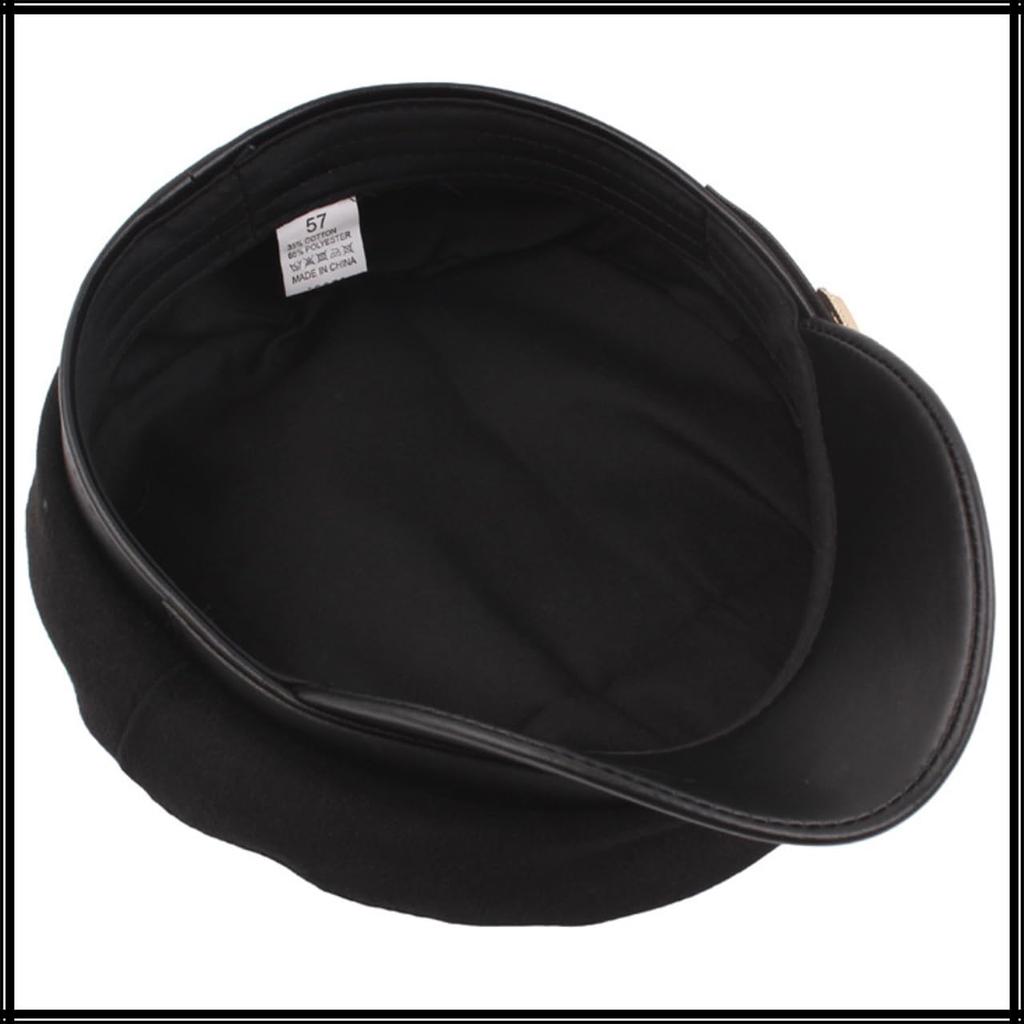 Морская кепка Шерстяная кепка газетчика Пряжка Стильная шляпа для выхода Женская Мужская CZ206 [Белый Клык] (красный)