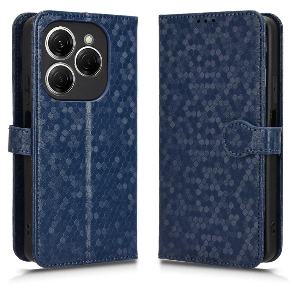 For TECNO Spark 20 Pro Cell Phone Case PU Leather Imprinted Wallet Shockproof Stand Cover