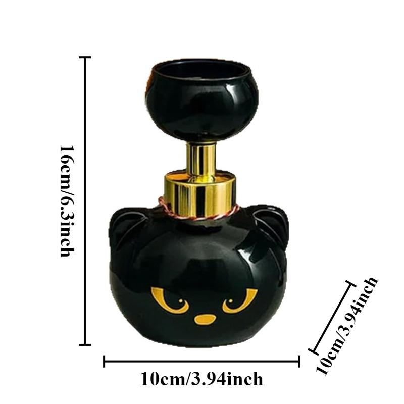 Cute Cat Paw Print Foam Soap Dispenser for Hand Washing Cat Paw Shape Foam Soap Bubbler Pump Bathroom Kitchen Cat Lovers Gift