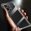 Thickened Airbag Shockproof Clear Soft Tpu Phone Case RKY-LX1 For Honor X7a Case 5g Transparent Back Cover 6.75" Funda Cases
