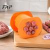Ручной изготовитель мясных полосок, ручная колбасная машина, инструмент-пресс для хот-догов, чтобы сделать 7 штук за раз, портативный набор для изготовления, антипригарный выдавливатель полосок для барбекю