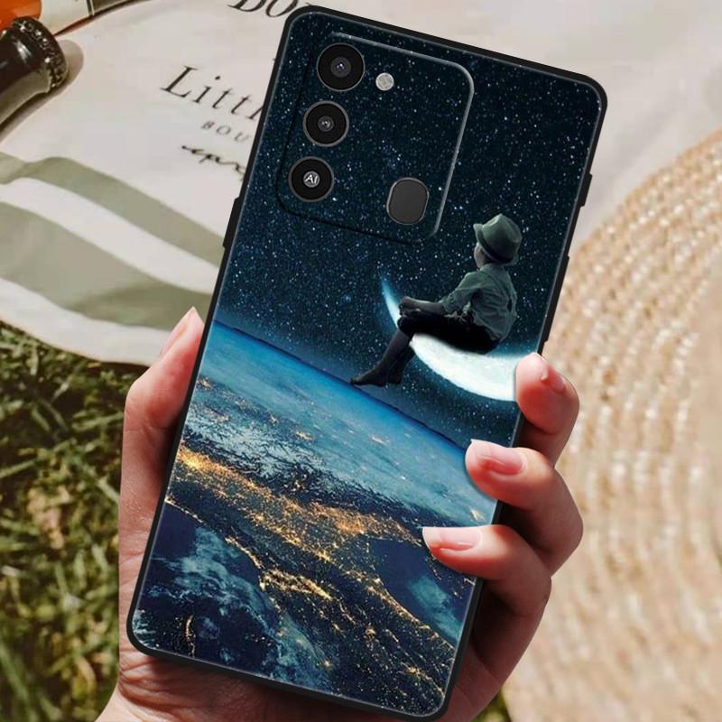 Мягкий чехол для Tecno Spark Go 2022 Чехол SparkGO Защитный силиконовый ТПУ Фунда для Tecno Spark 8C Чехол Spark8C 8 C KG5k KG5j Capa