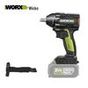WORX 20V Бесщеточный Аккумуляторный Ударный Гайковерт Высокого Крутящего Момента Вилка CN (адаптер в комплекте)