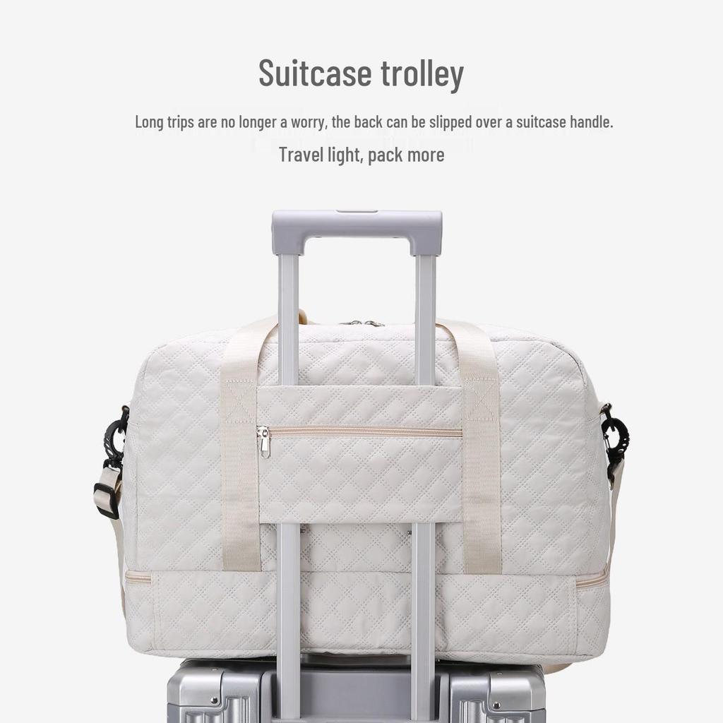 Дорожная сумка-дафл большой вместимости - для спортзала, йоги, спорта, ручная сумка для коротких поездок