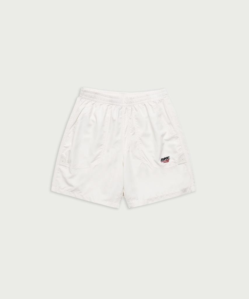 BIKE Active Logo Shorts _ Ivory