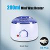 200ML Professional Wax-melt Pot Hot Film Painless Waxing Beads Hair Removal Wax Heater Kit Hard Wax Beans Waxing Machine