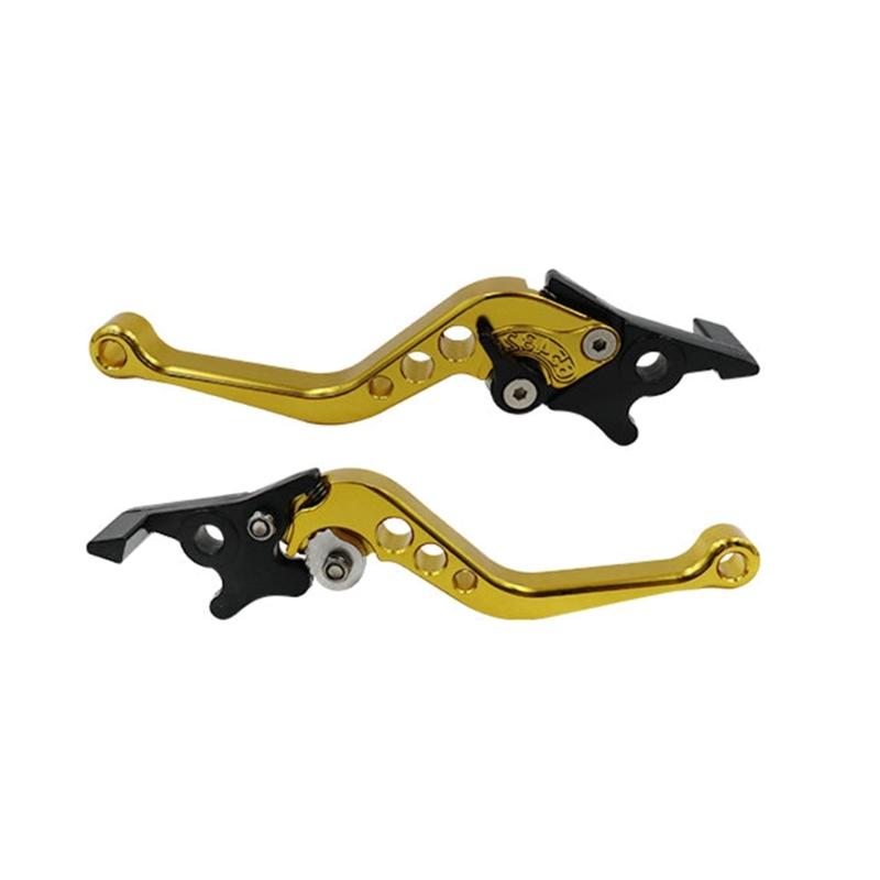 2Pcs Adjustable Double Disc Brake Motorcycle Modification Accessory Double Disc Brake Handle Lever for Scooters Electric